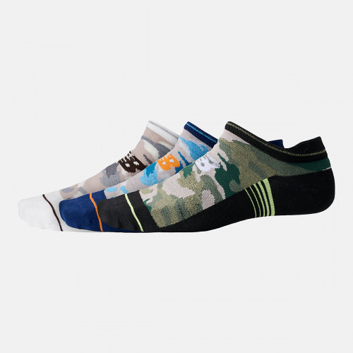 New Balance Running Impact Camo No Show Tab 3 Pack