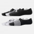 New Balance Ultra Low No Show Socks 6 Pack BLACK with BLACK MULTI