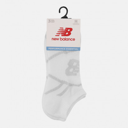 New Balance Performance No Show Socks 3 Pack